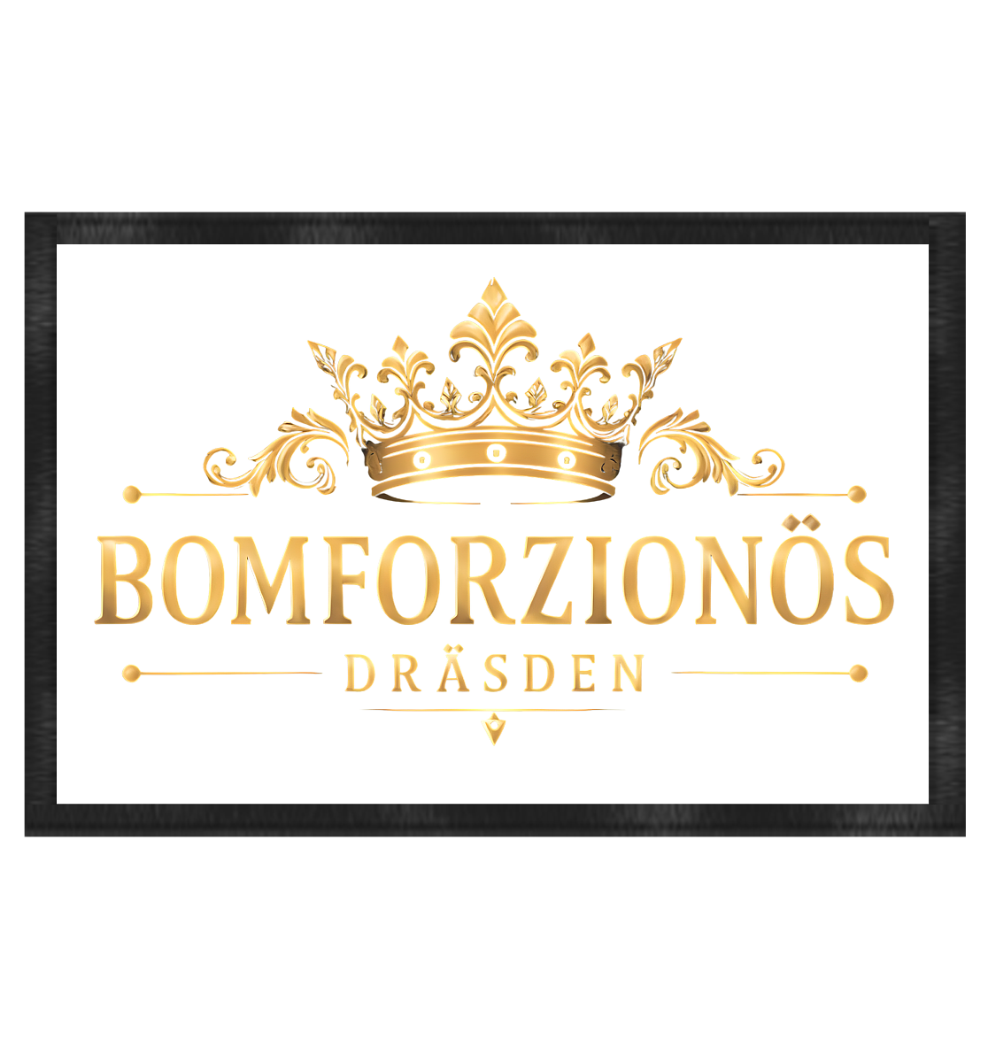 BOMFORZIONÖS - Fußmatte 60x40cm