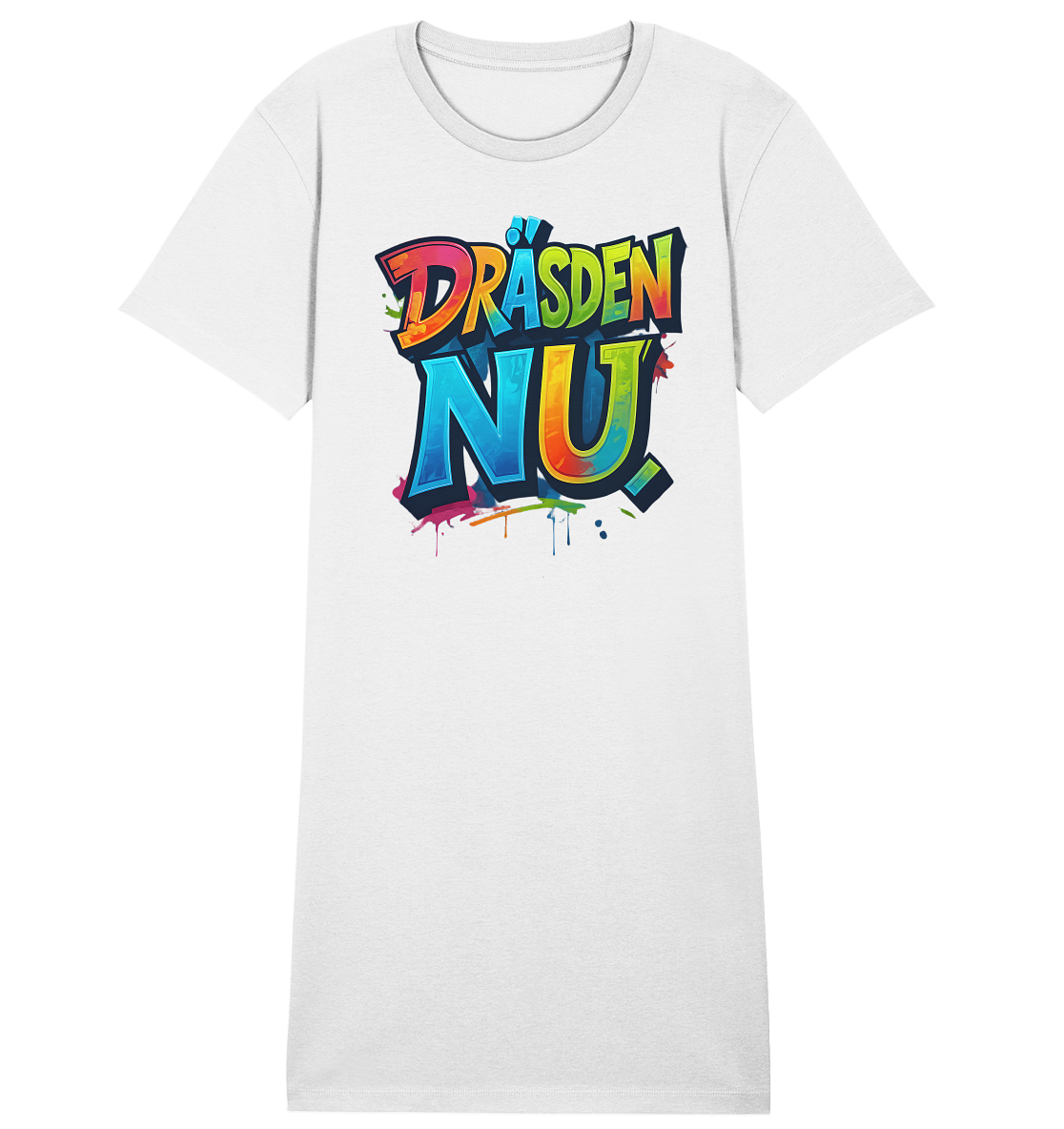 NU #1 - Ladies Organic Shirt Dress