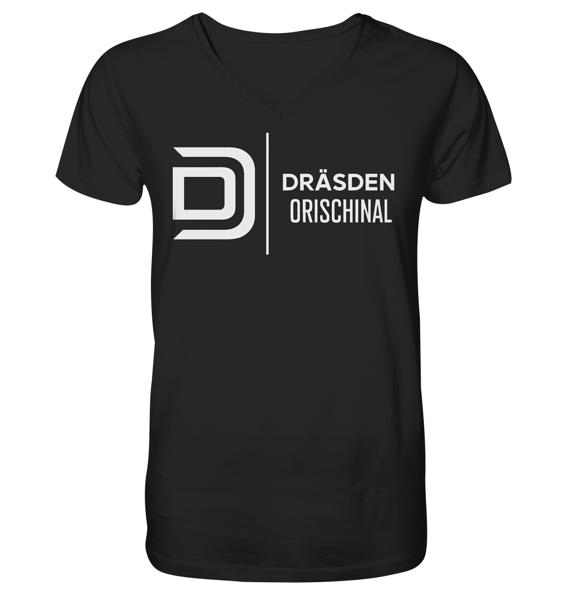 DRÄSDEN ORISCHINAL - Mens Organic V-Neck Shirt