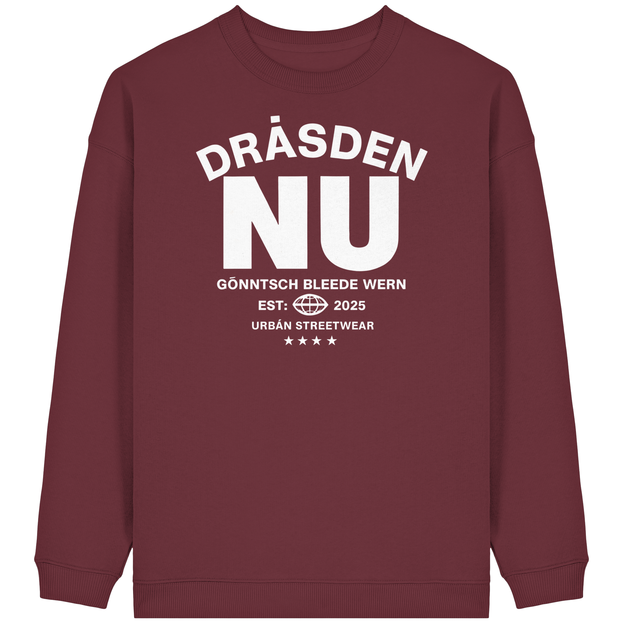 NU#3 - Womens Organic Oversized Sweatshirt