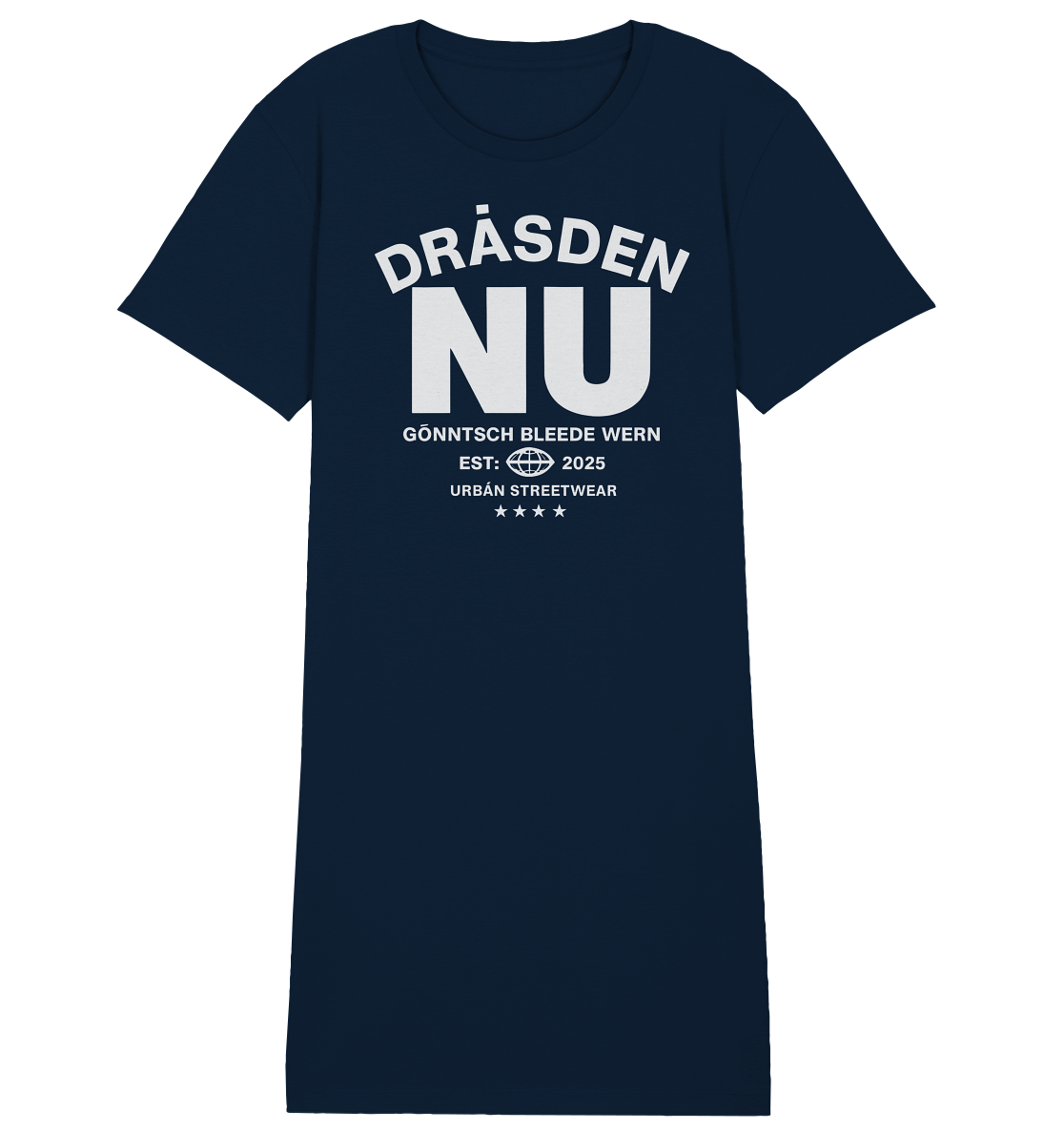 NU#3 - Ladies Organic Shirt Dress