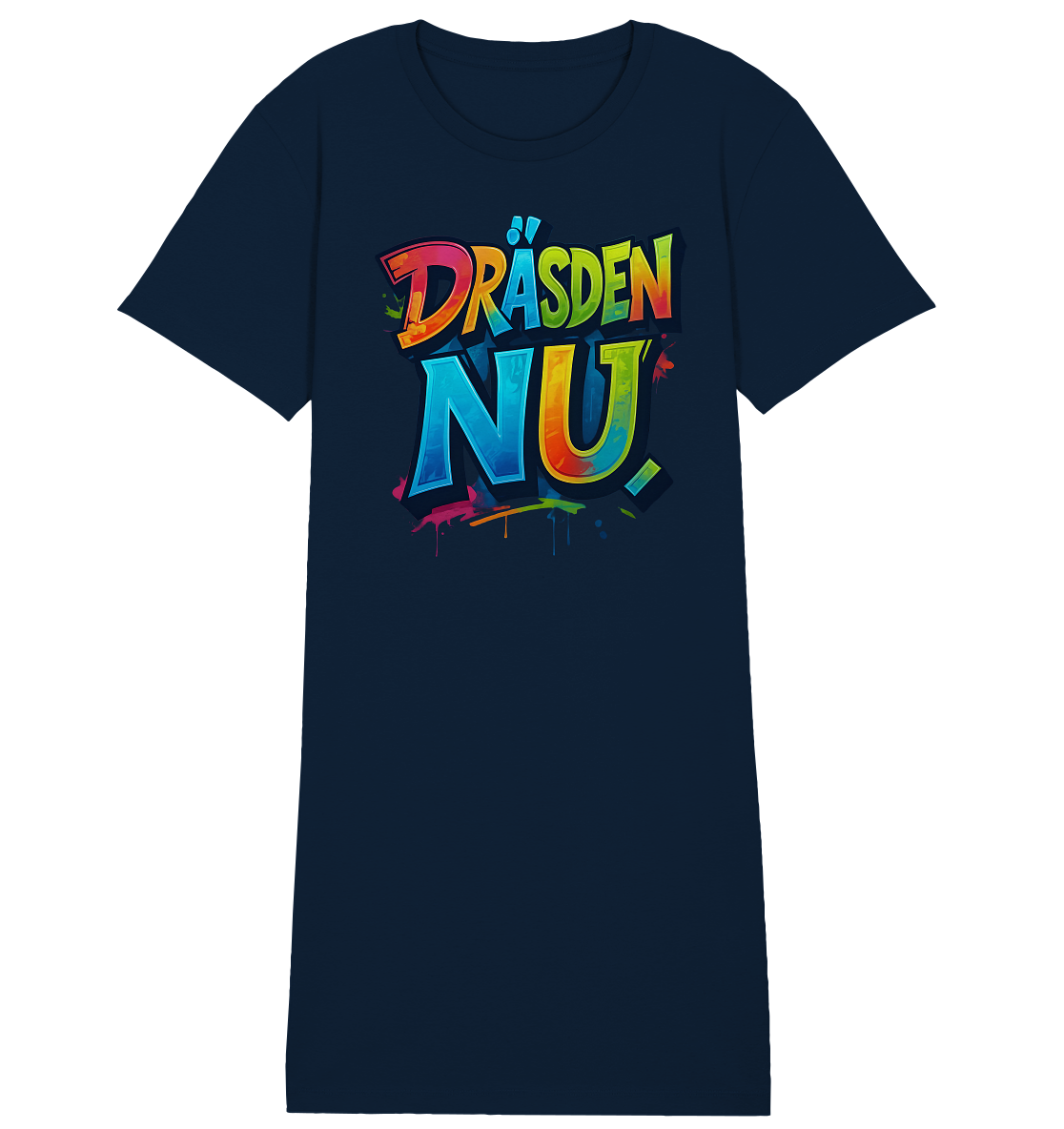 NU #1 - Ladies Organic Shirt Dress
