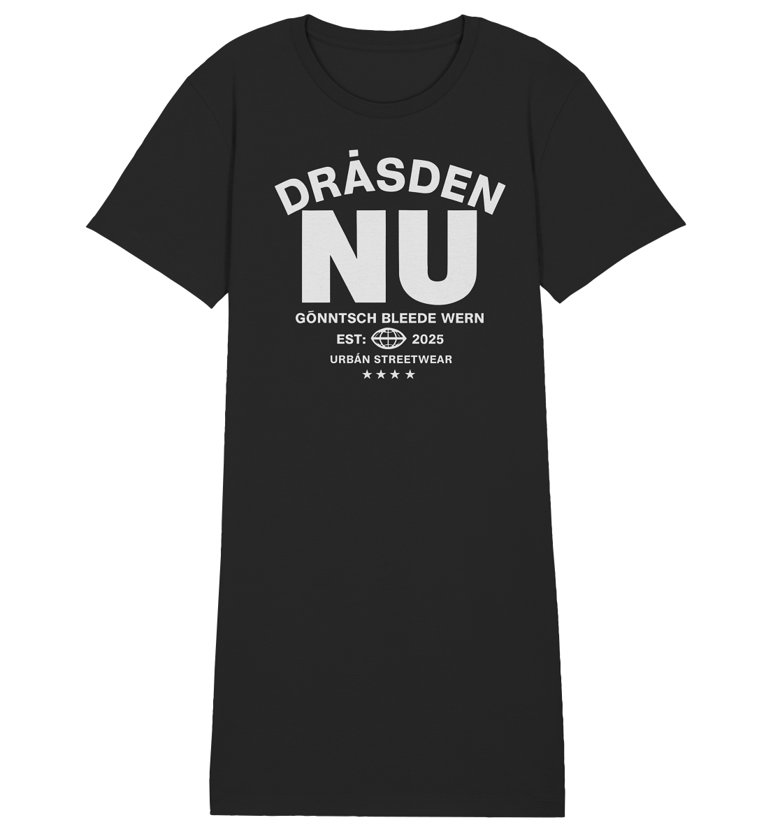 NU#3 - Ladies Organic Shirt Dress