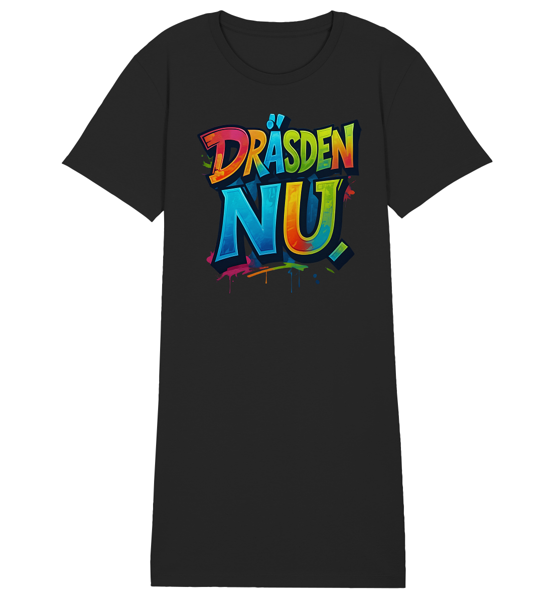 NU #1 - Ladies Organic Shirt Dress
