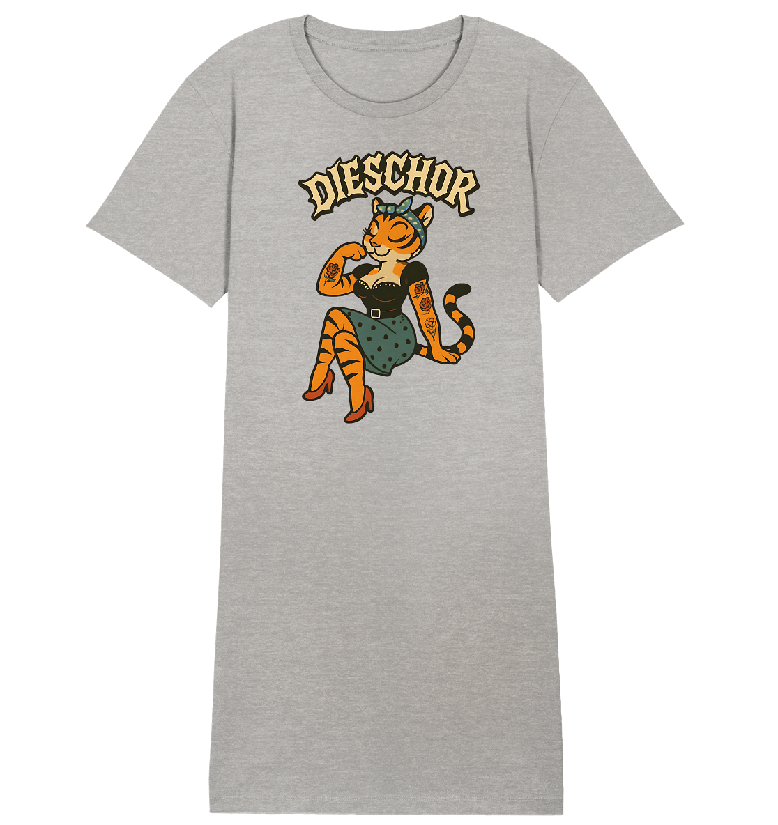 DIESCHOR #W - Ladies Organic Shirt Dress