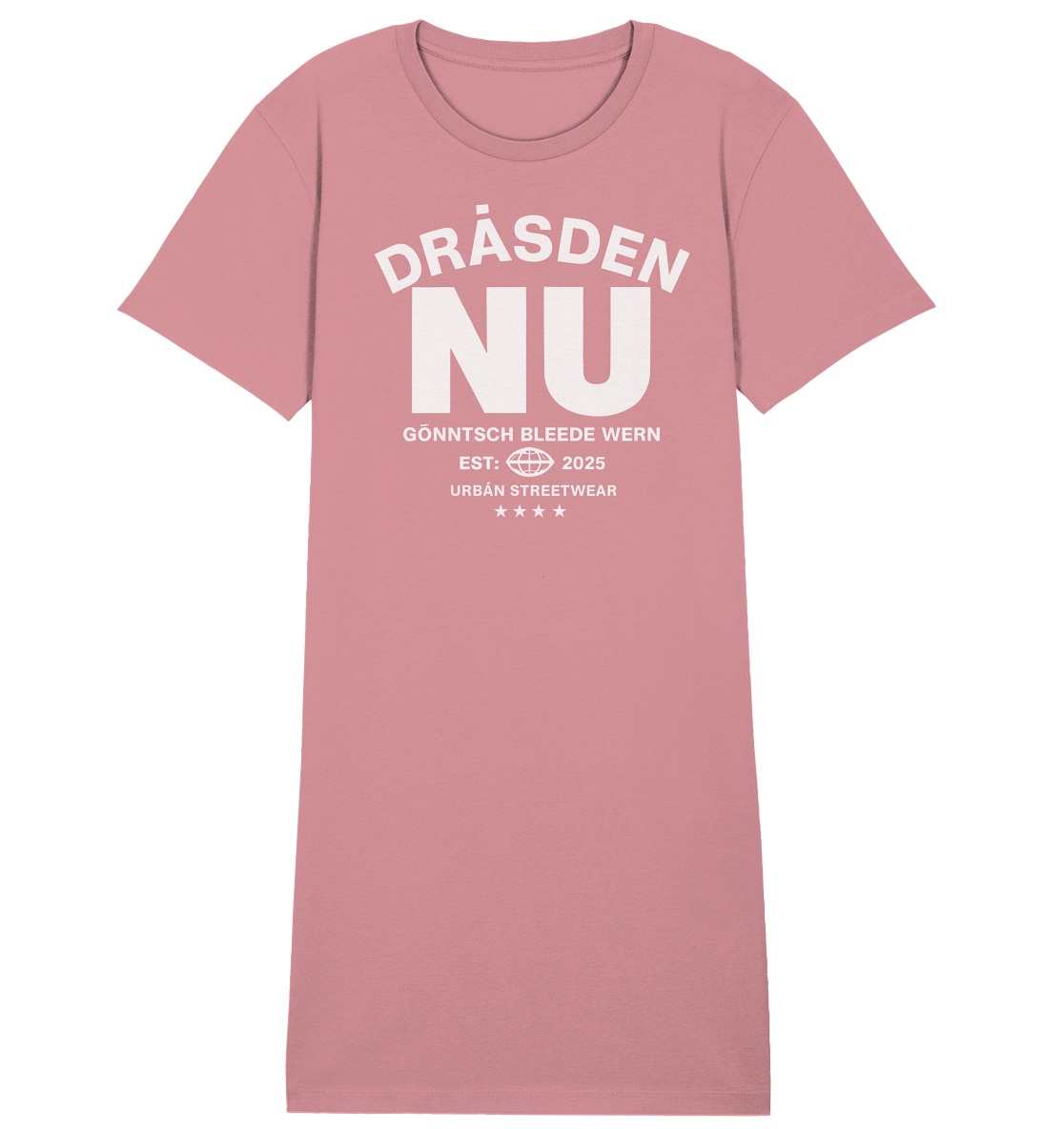NU#3 - Ladies Organic Shirt Dress