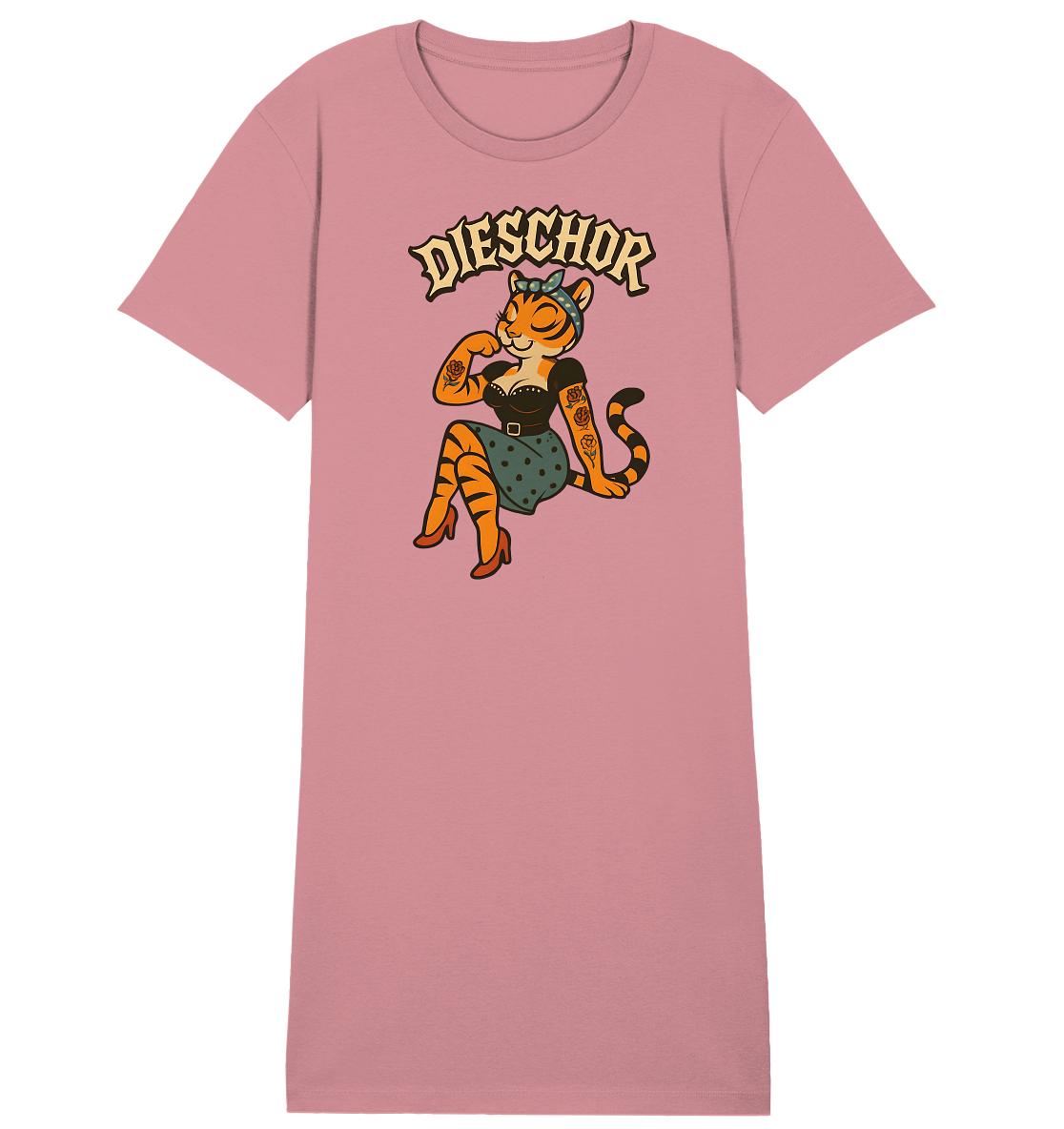 DIESCHOR #W - Ladies Organic Shirt Dress