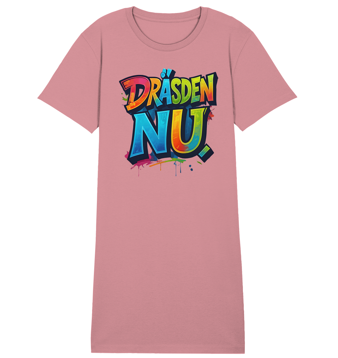 NU #1 - Ladies Organic Shirt Dress