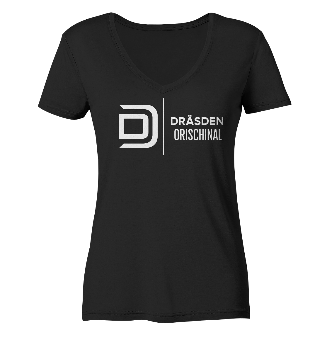 DRÄSDEN ORISCHINAL - Ladies V-Neck Shirt