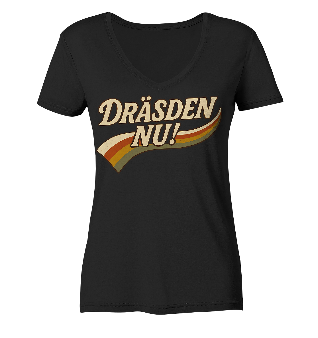 DRÄSDEN NU#2 - Ladies V-Neck Shirt