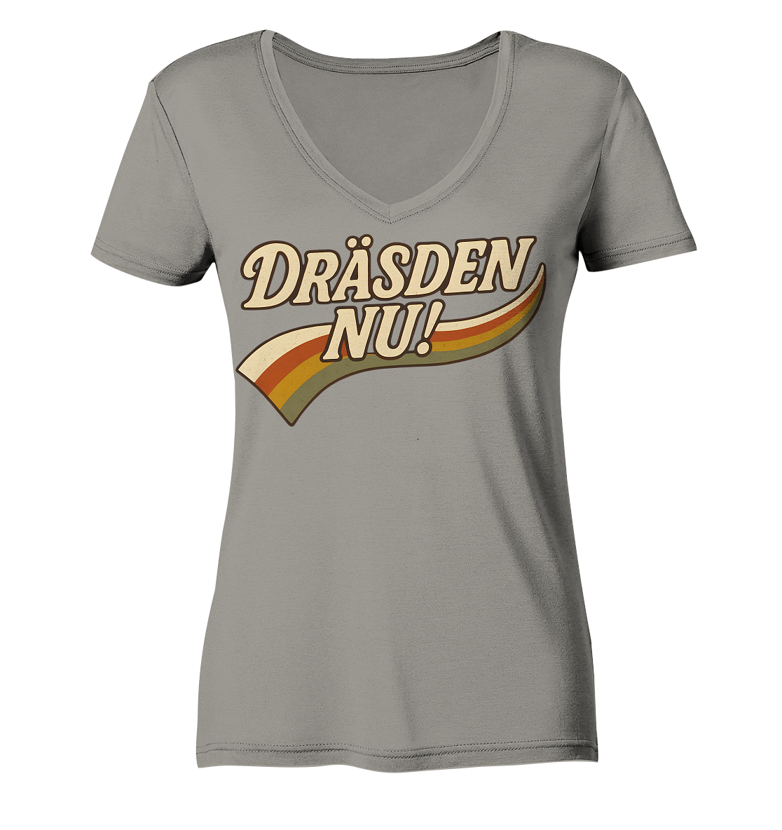 DRÄSDEN NU#2 - Ladies V-Neck Shirt