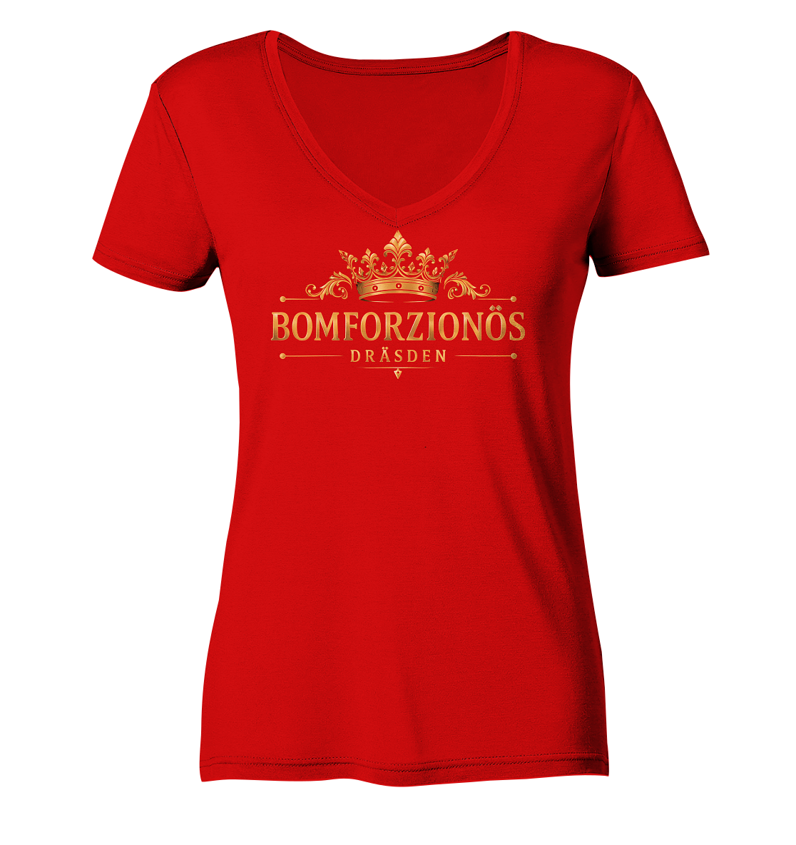 BOMFORZIONÖS - Ladies V-Neck Shirt