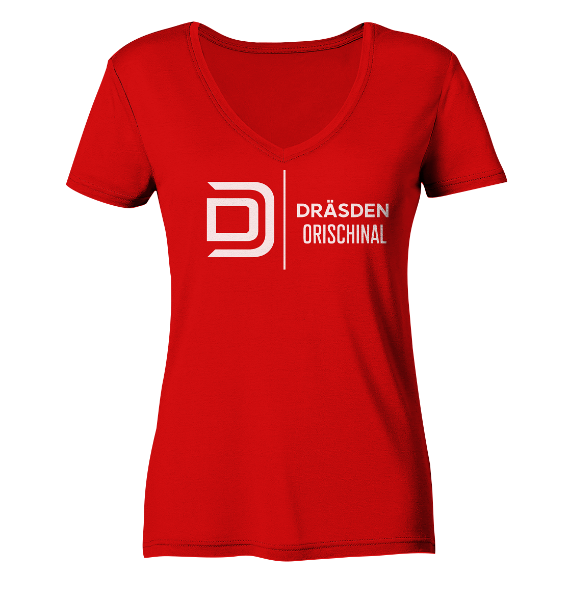 DRÄSDEN ORISCHINAL - Ladies V-Neck Shirt