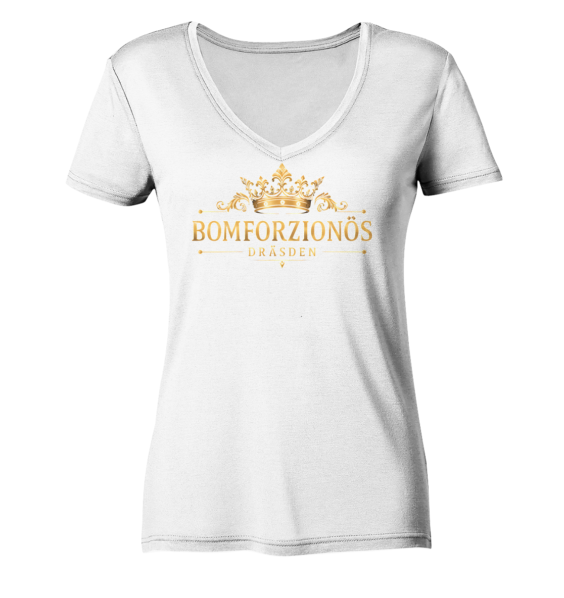 BOMFORZIONÖS - Ladies V-Neck Shirt