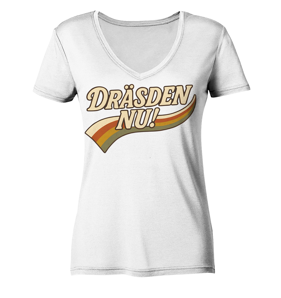 DRÄSDEN NU#2 - Ladies V-Neck Shirt