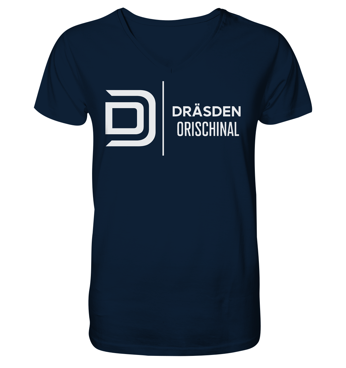 DRÄSDEN ORISCHINAL - Mens Organic V-Neck Shirt