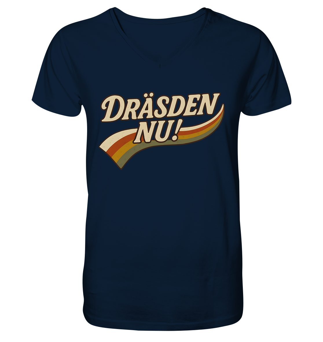 DRÄSDEN NU#2 - Mens Organic V-Neck Shirt