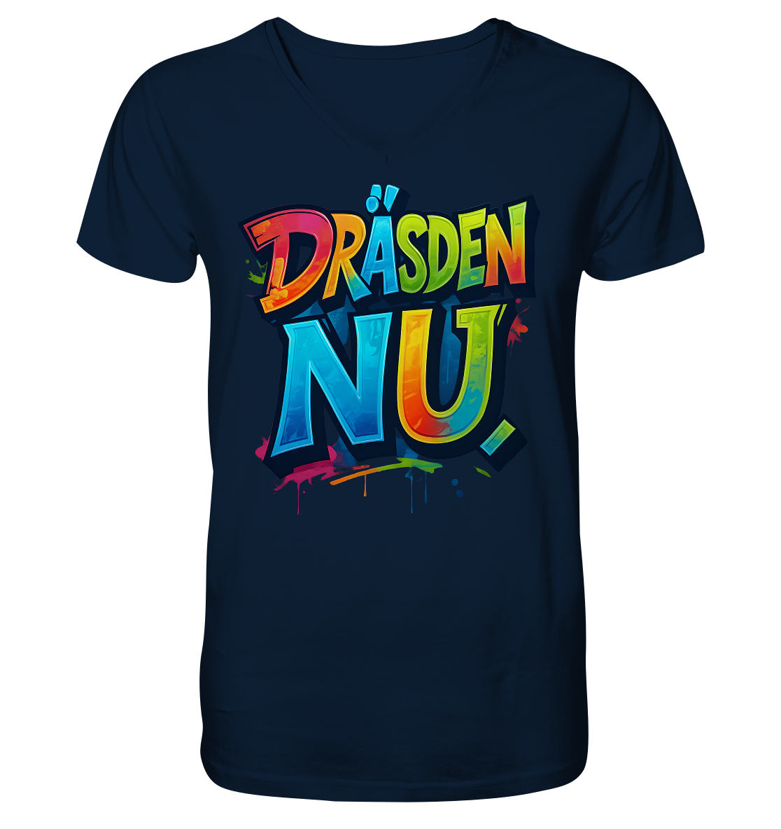 NU #1 - Mens Organic V-Neck Shirt