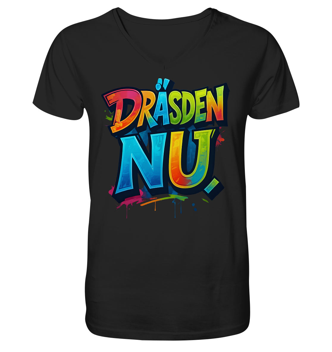 NU #1 - Mens Organic V-Neck Shirt