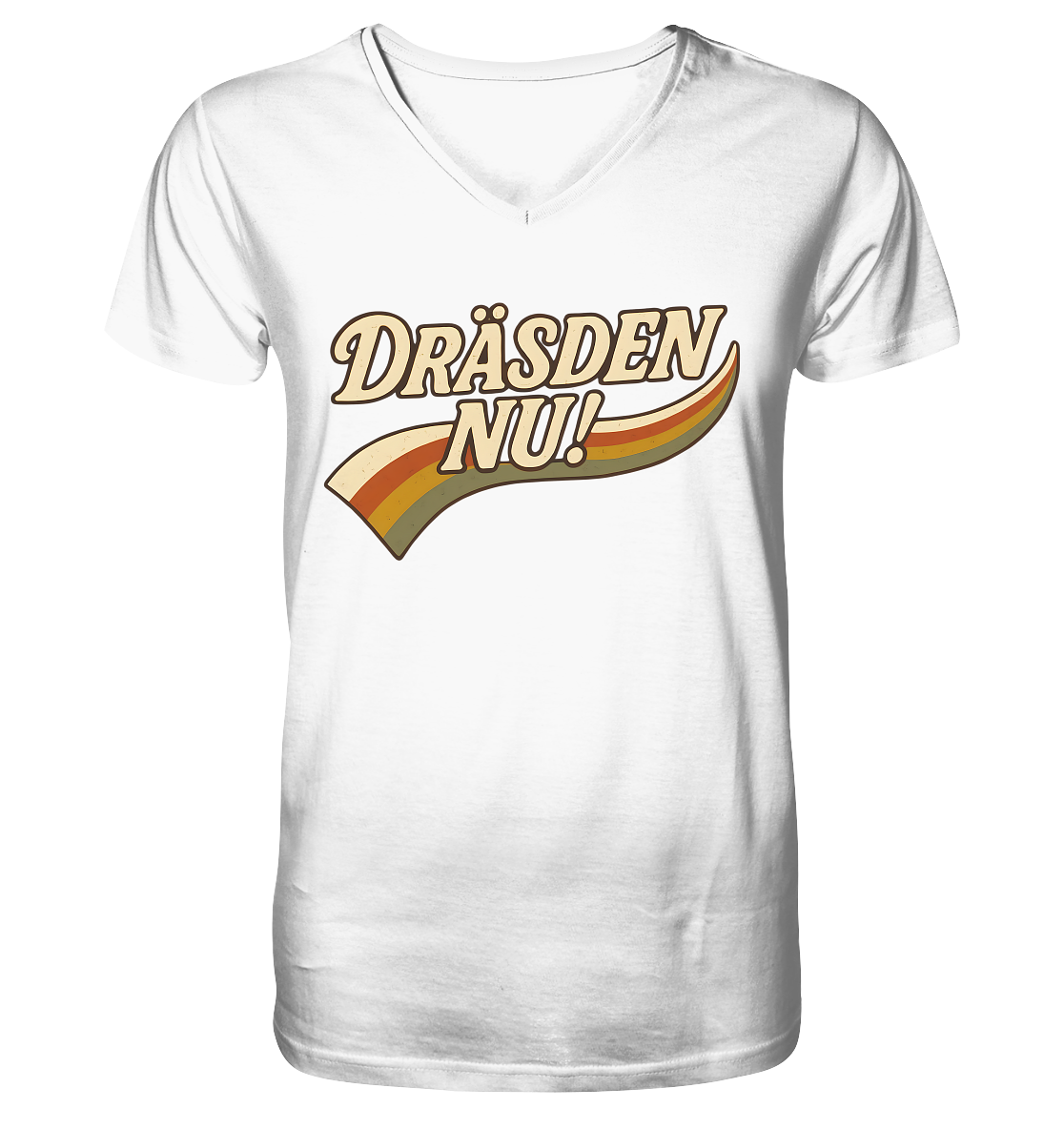 DRÄSDEN NU#2 - Mens Organic V-Neck Shirt