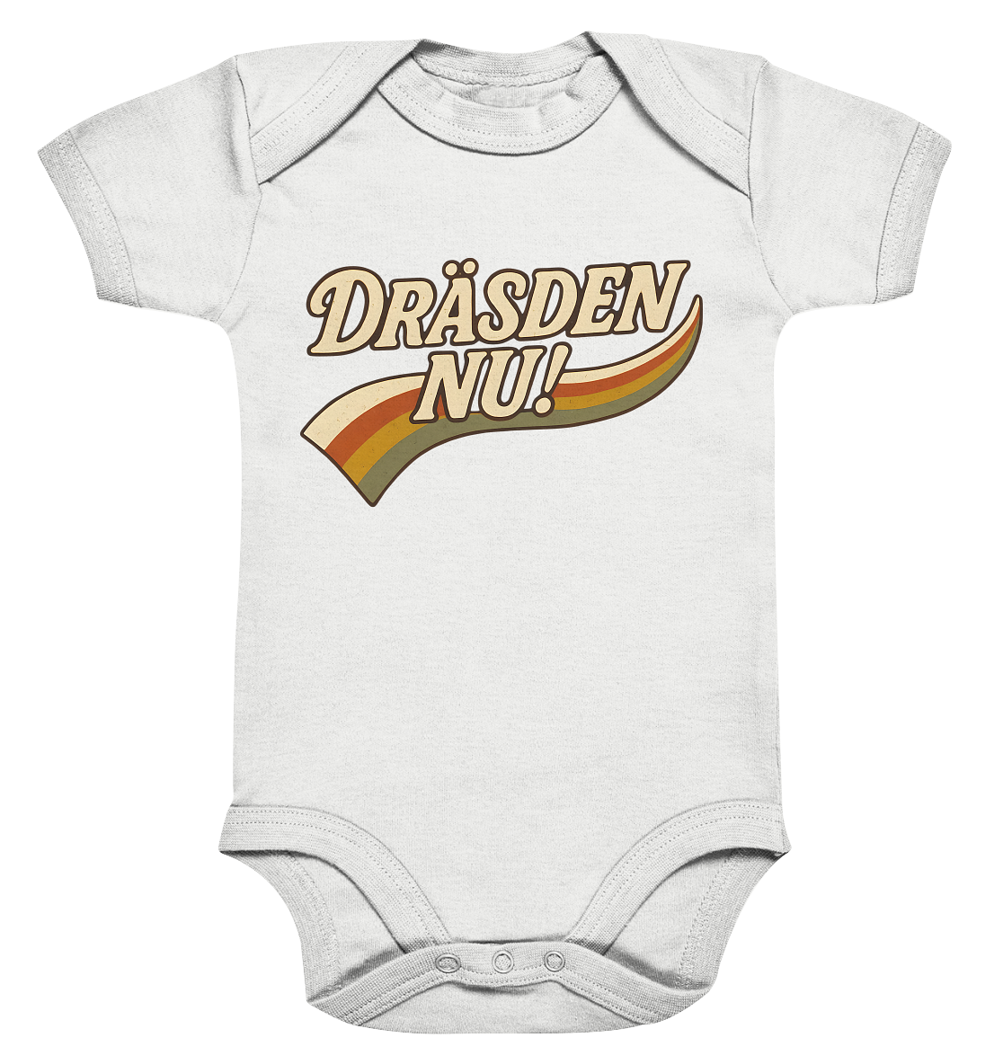 DRÄSDEN NU#2 - Organic Baby Bodysuit