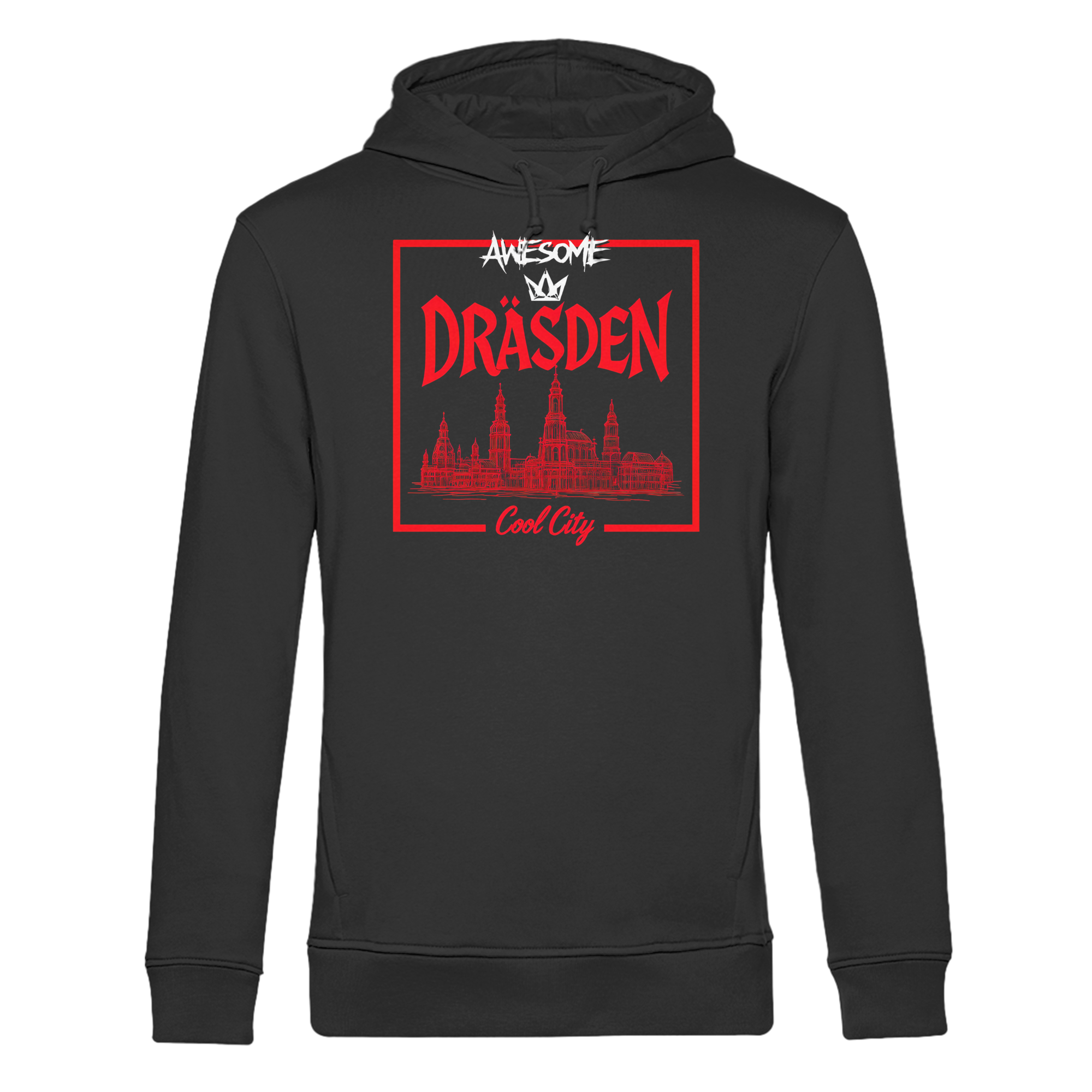 AWESOME - Organic Hoodie B&C