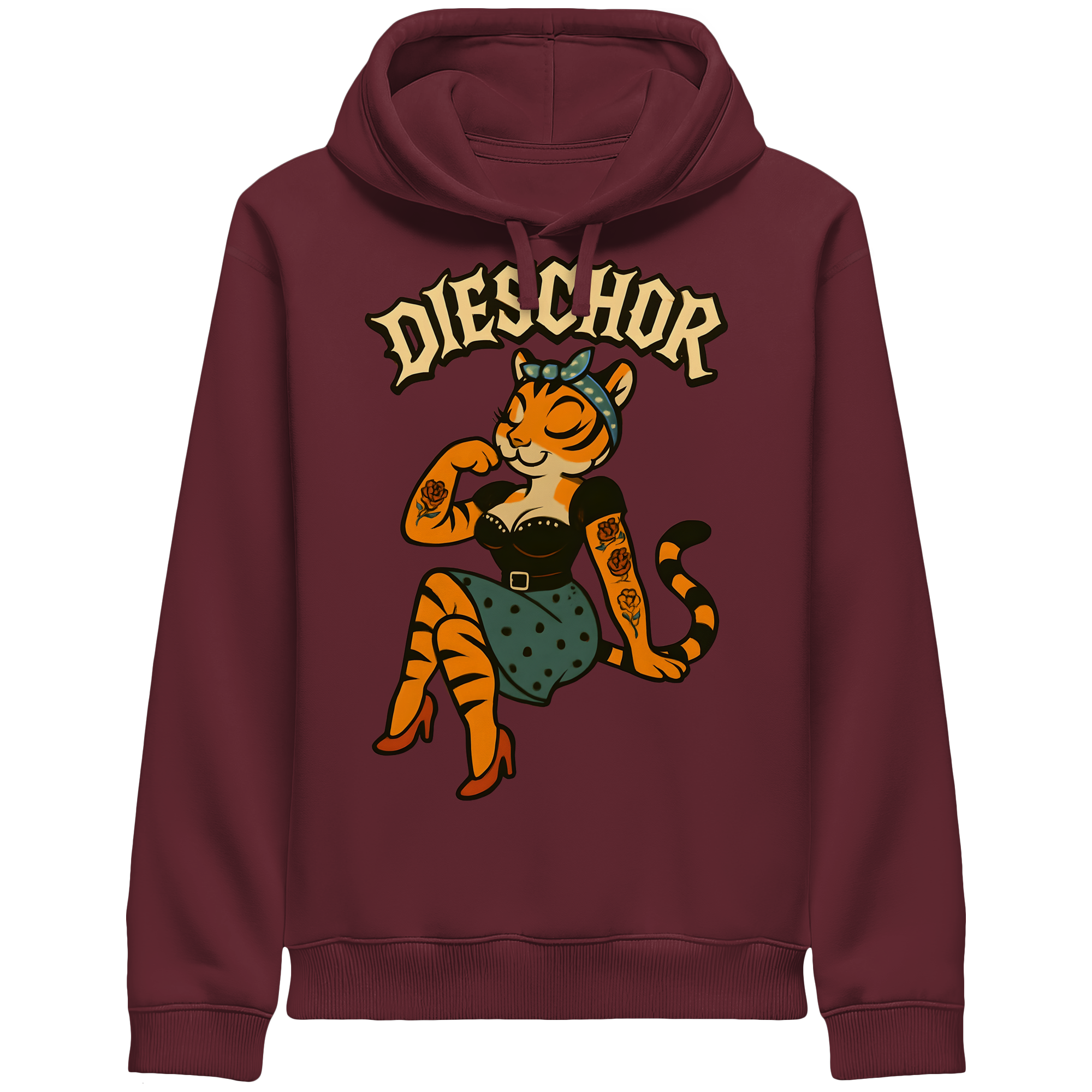 DIESCHOR #W - Organic Side Pocket Hoodie