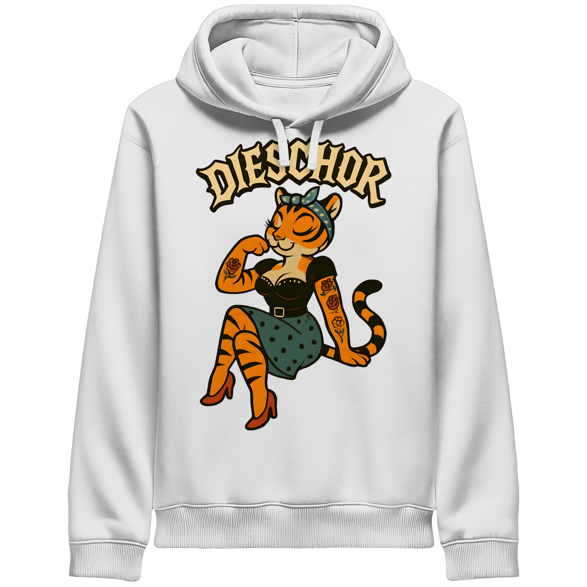 DIESCHOR #W - Organic Side Pocket Hoodie