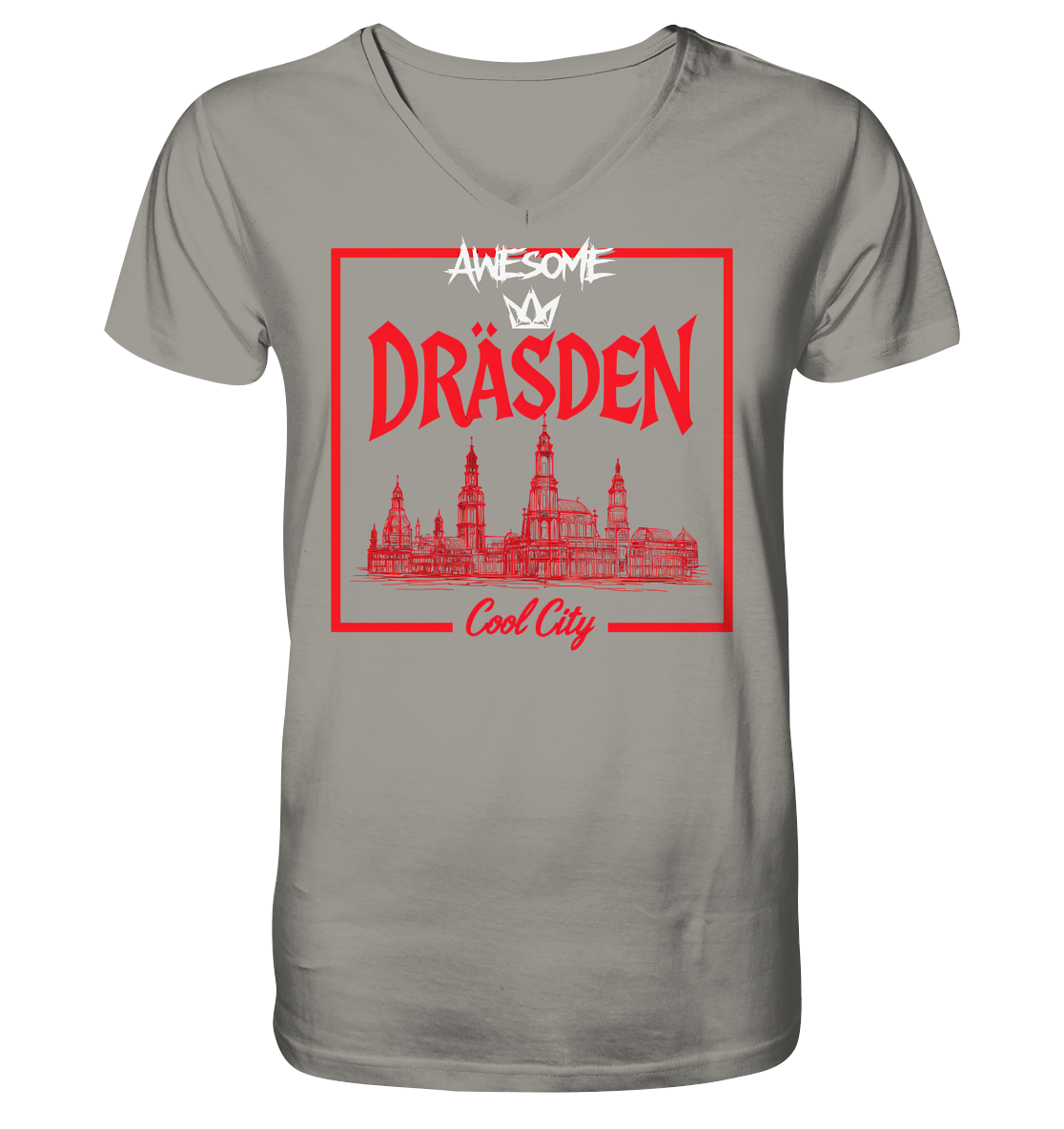 AWESOME - V-Neck Shirt
