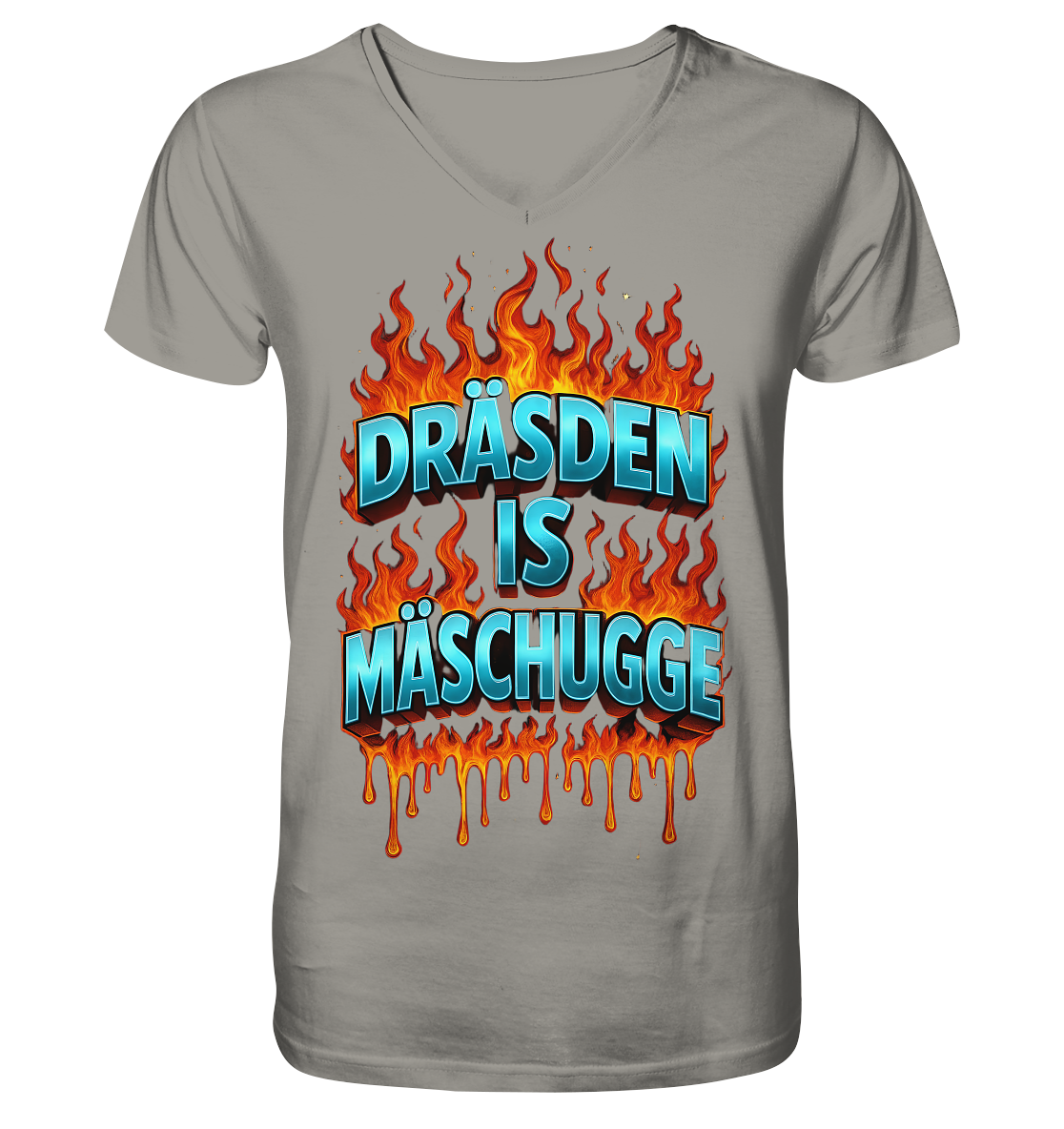 Mäschugge  - V-Neck Shirt