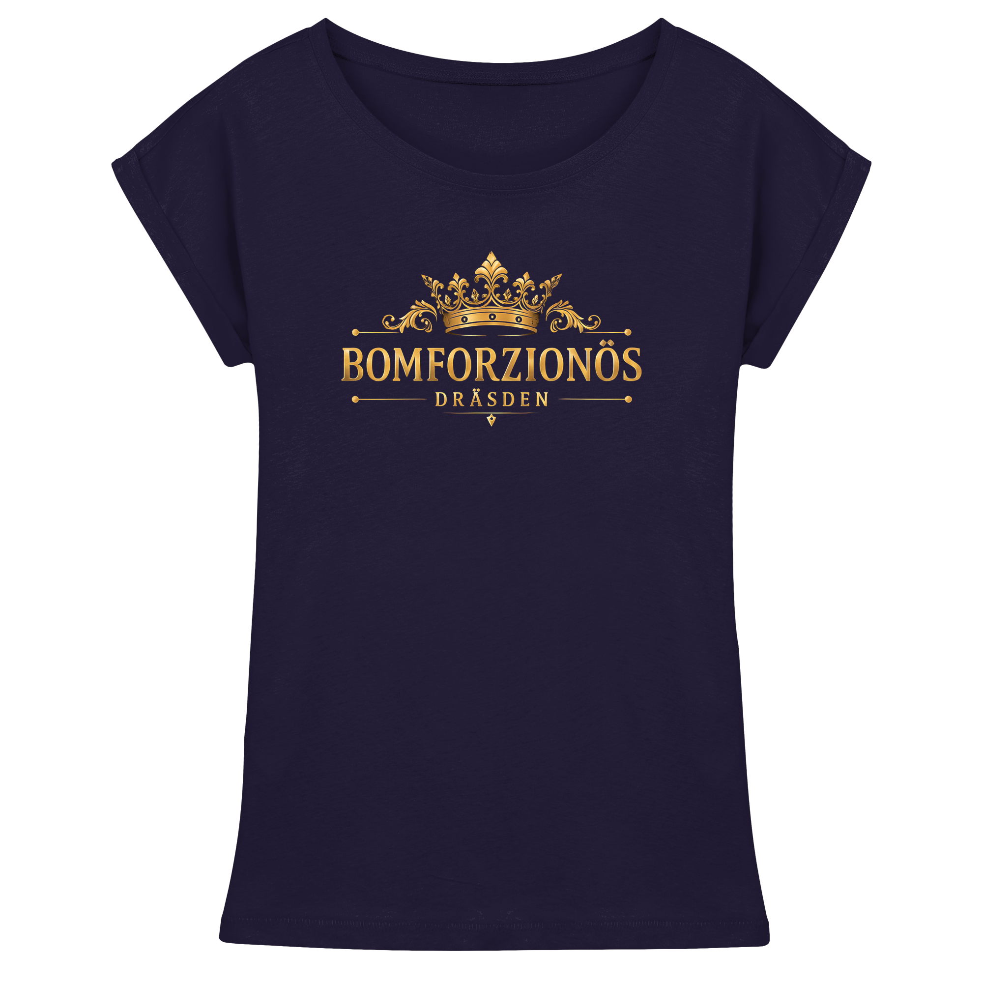 BOMFORZIONÖS - Womens Extended Shoulder T-Shirt