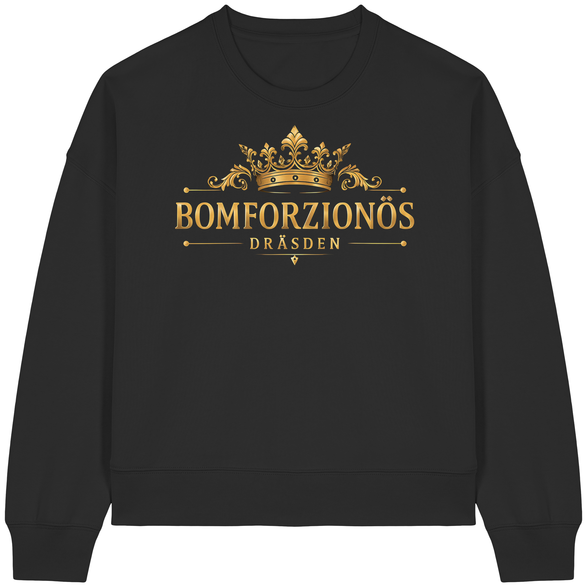 BOMFORZIONÖS - Womens Organic Boxcut Sweatshirt
