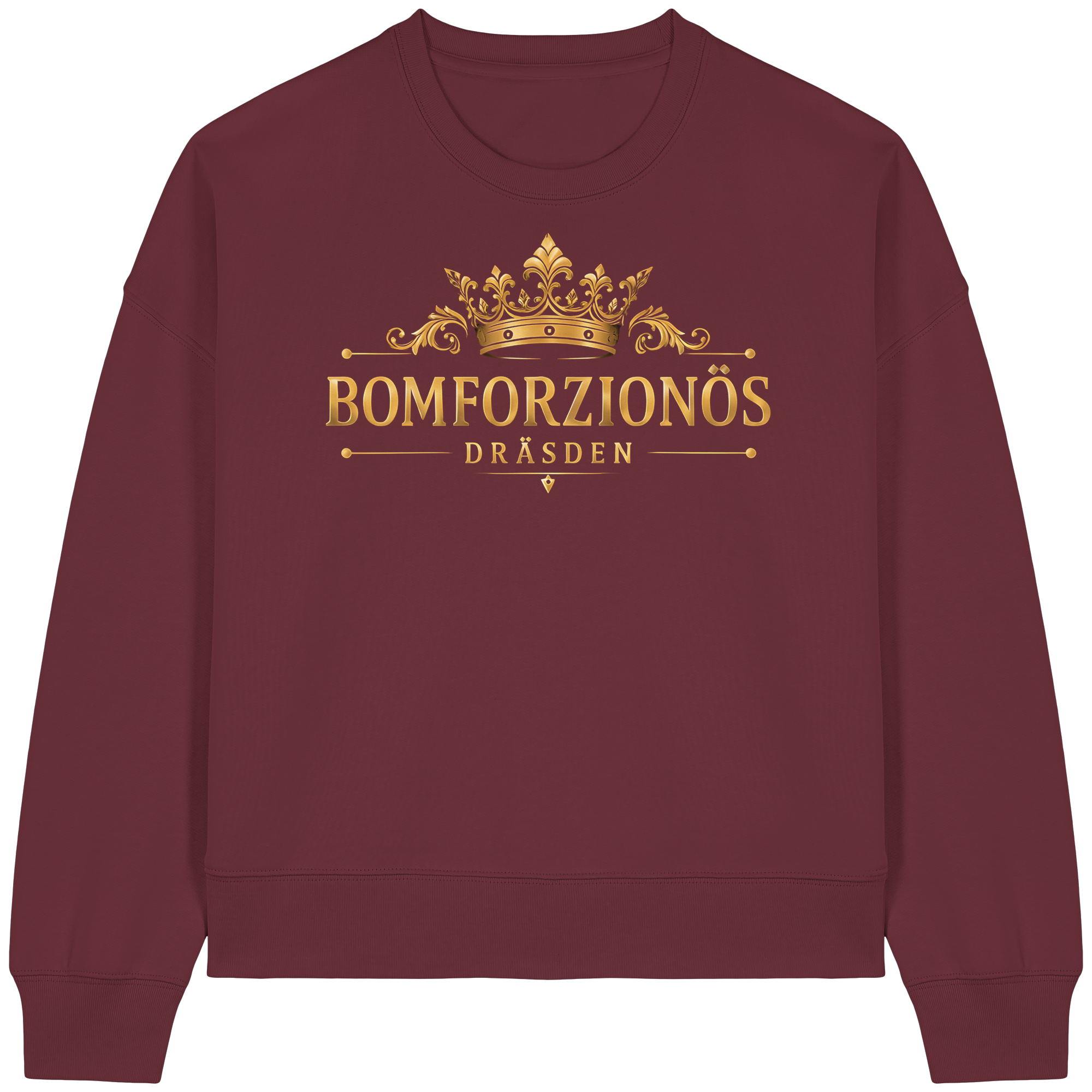 BOMFORZIONÖS - Womens Organic Boxcut Sweatshirt