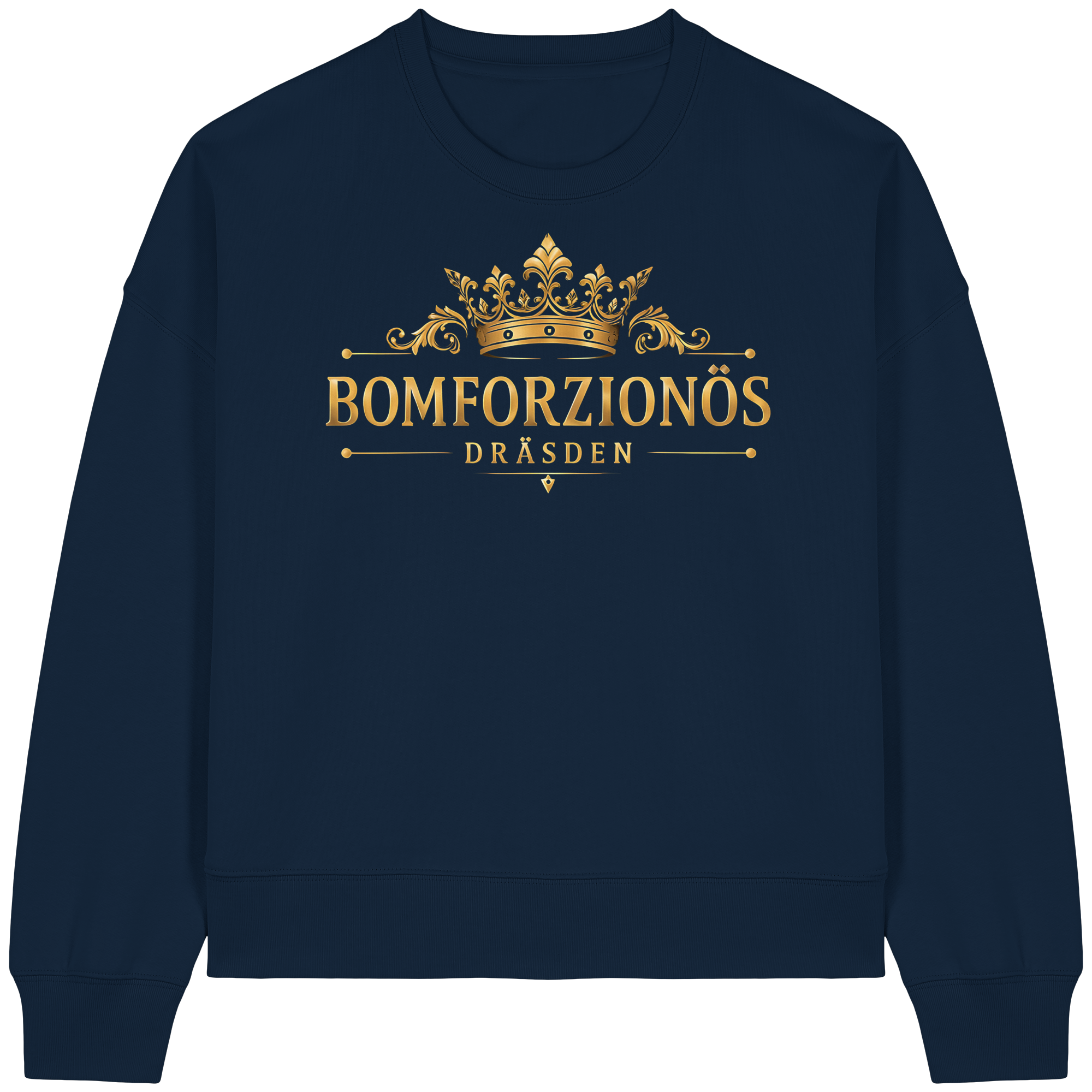 BOMFORZIONÖS - Womens Organic Boxcut Sweatshirt