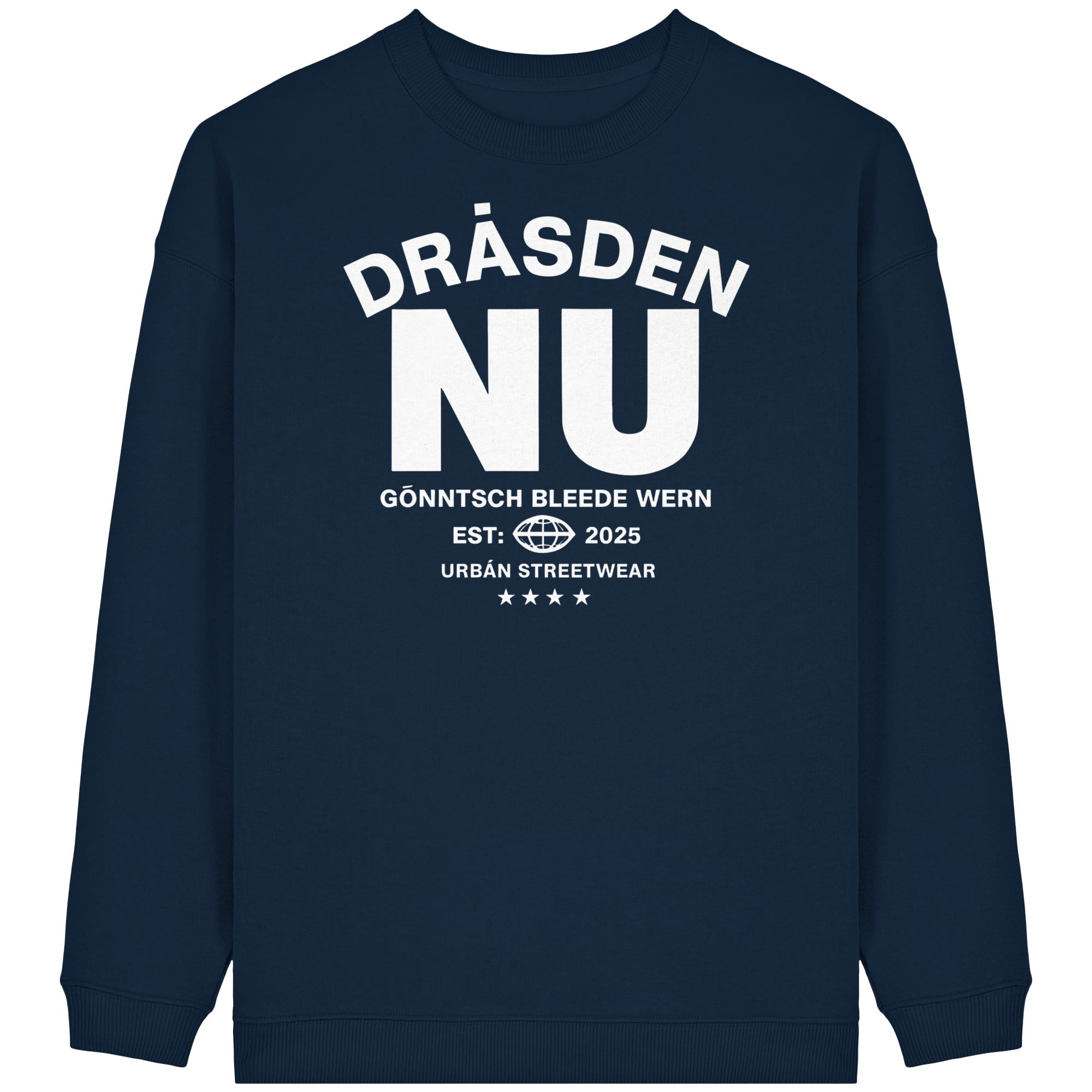 NU#3 - Womens Organic Oversized Sweatshirt