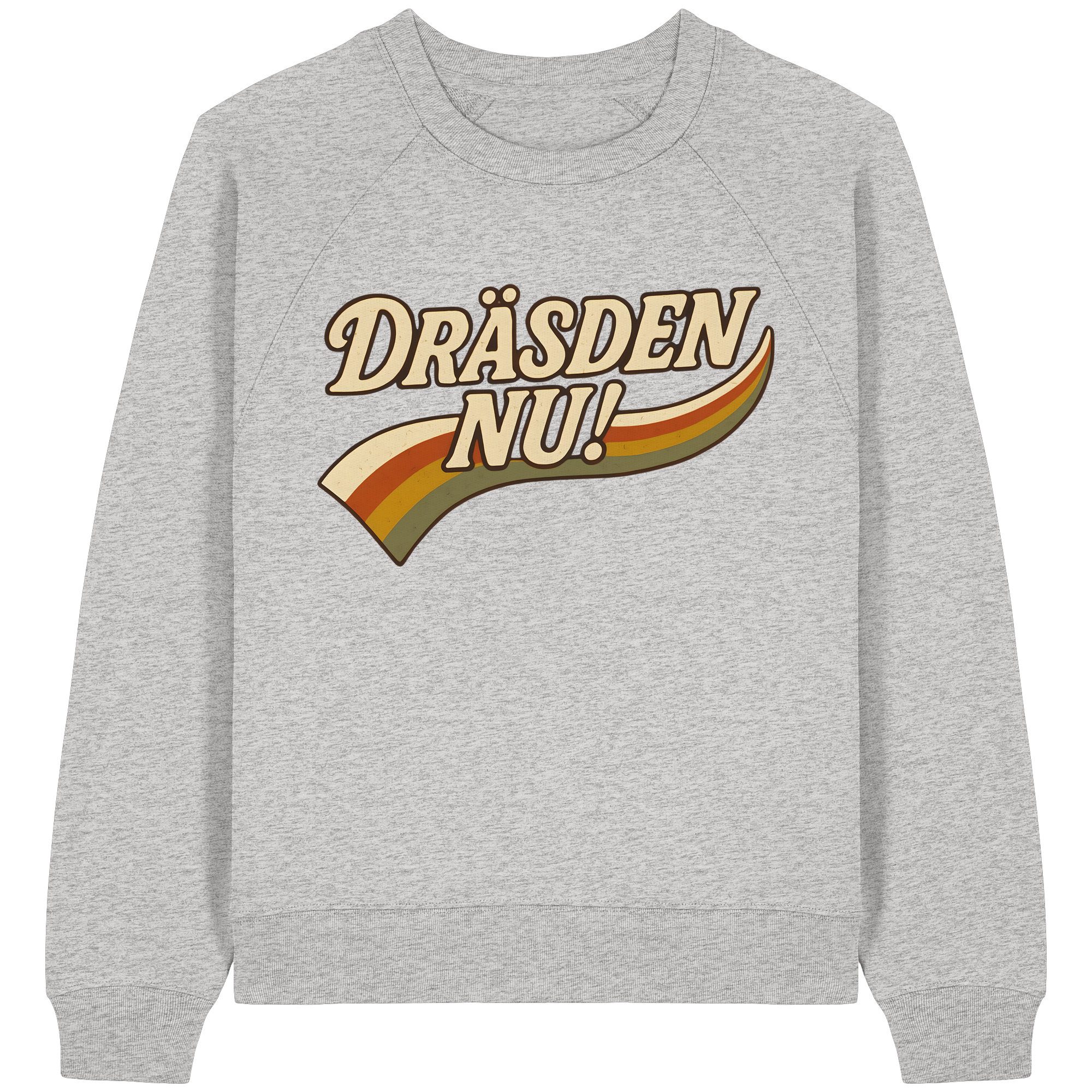 DRÄSDEN NU#2 - Womens Organic Raglan Sweatshirt