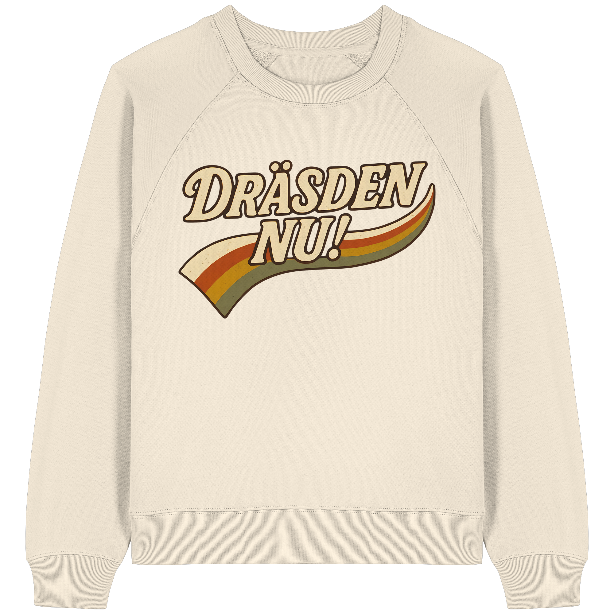DRÄSDEN NU#2 - Womens Organic Raglan Sweatshirt