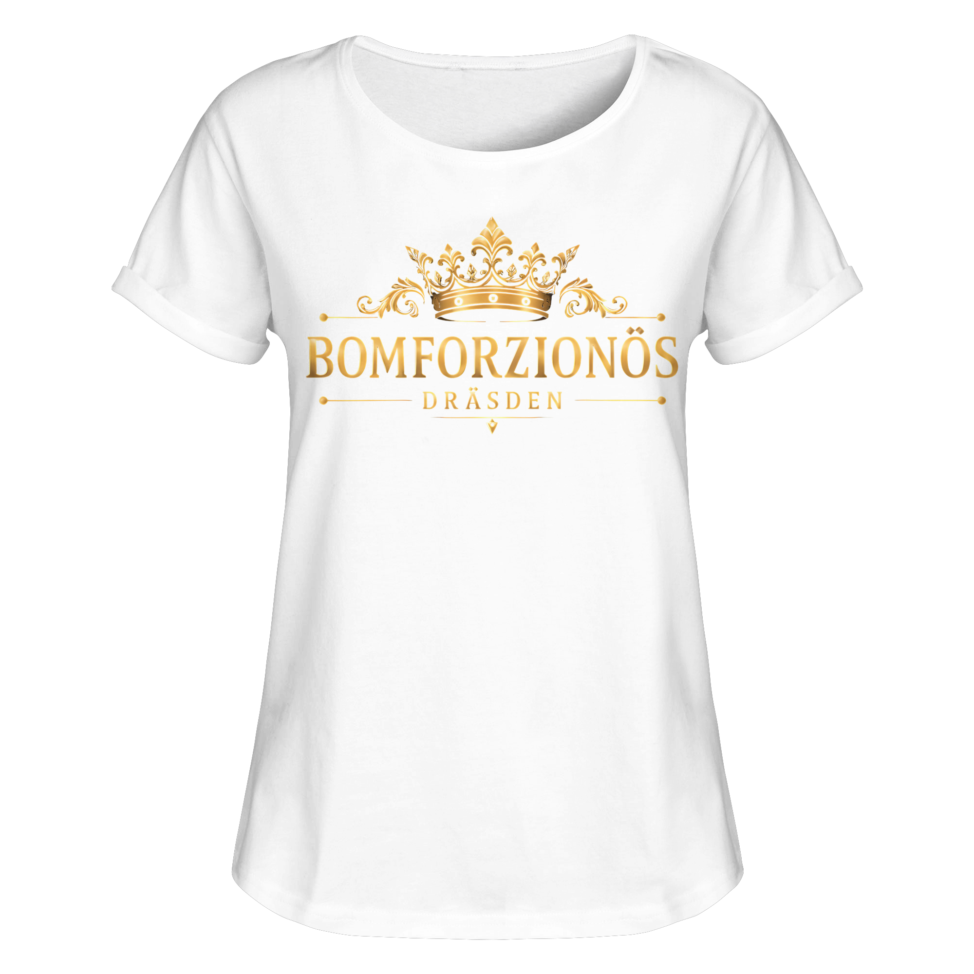 BOMFORZIONÖS - Womens Roll-Up T-Shirt